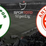 Maç Analizi: Giresunspor - Antalyaspor