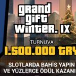 Grand Gift Winter turnuvasında 1,5 Milyon TL’lik ödül!